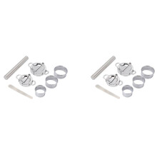 14 Pack Stainless Steel Easy Pie Ravioli Empanadas Press Mold,Pierogi Cutter Wrappers Pastry Making Tools