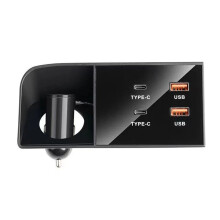 Auto-Zentralsteuerung, Schnelllade-Erweiterungsdock für 20-24 Tank 300, Super-Schnelllade-USB-Ladezubehör, LHD