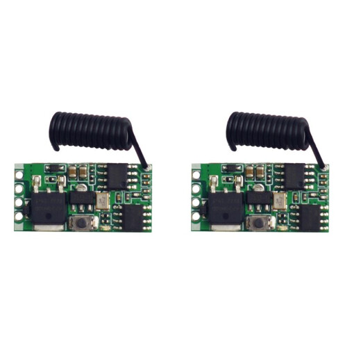 2 Pcs Wireless Controller  Motor Speed Regulator 3.7-24V High Power Drive Module