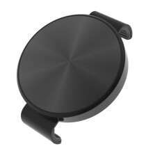Magnetic Stand Car Mount Clip for Vacuum Swivel Stand Phone Holder Black