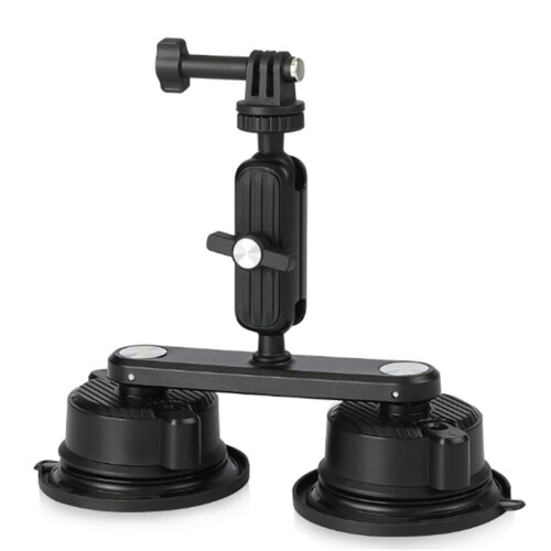 Suction Cup Mount for ,Camera Car Mount  Car Window, Windshield 360 Rotation Double Suction Cup Mount