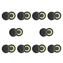 10Pair Sponge Ear Pads Cushion Cover Earpads Replacement for  Evolve 20 20Se 30 30II 40 65 65+ Headset