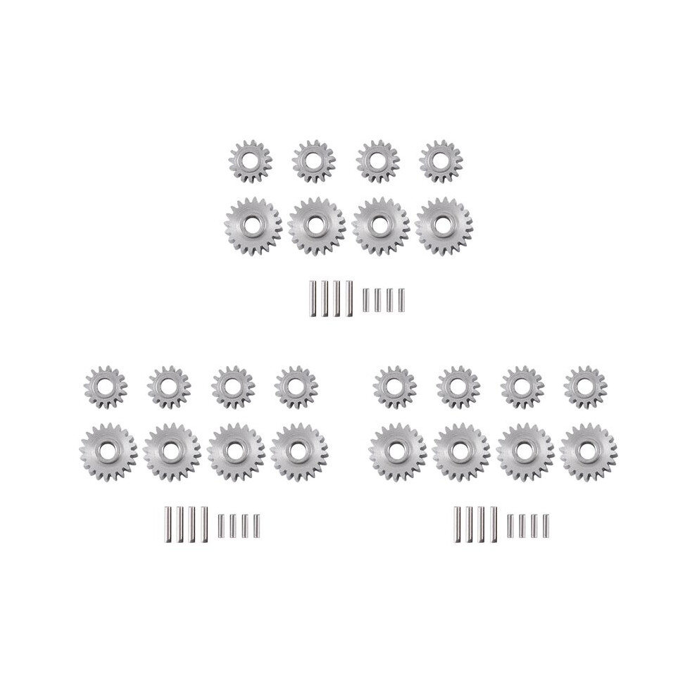 24Pcs Overdrive Steel Portal Axle Gear Set 20T 15T For 1/24 Fms Fcx24 Rc Crawler Car Upgrade Parts 6031320157444