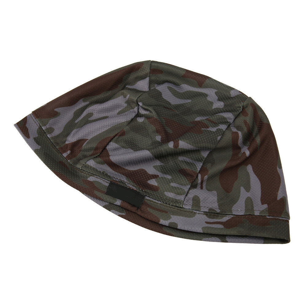 Camouflage Helmet Liner Cap Â Moisture-Wicking, Breathable & Cooling Green 9321388760418