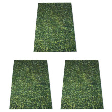 3pcs 5X7Ft(150X210cm) Nature Green Grass Backdrops Photography Wedding or Children Birthday Background