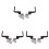 6x New for  Latitude 5530 E5530 Series L+R LCD Screen Hinge Set AM0M1000100 1