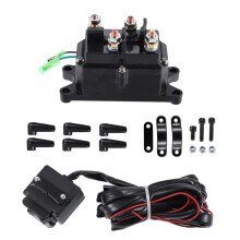 63070 62135 12V 250A Winch Solenoid Relay Contactor Winch Rocker Thumb Combo ATV UTV Accessories