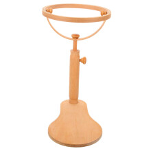 Adjustable Wooden Embroidery Stand with Stable Structure and Hands Stitching for Cross Stitch