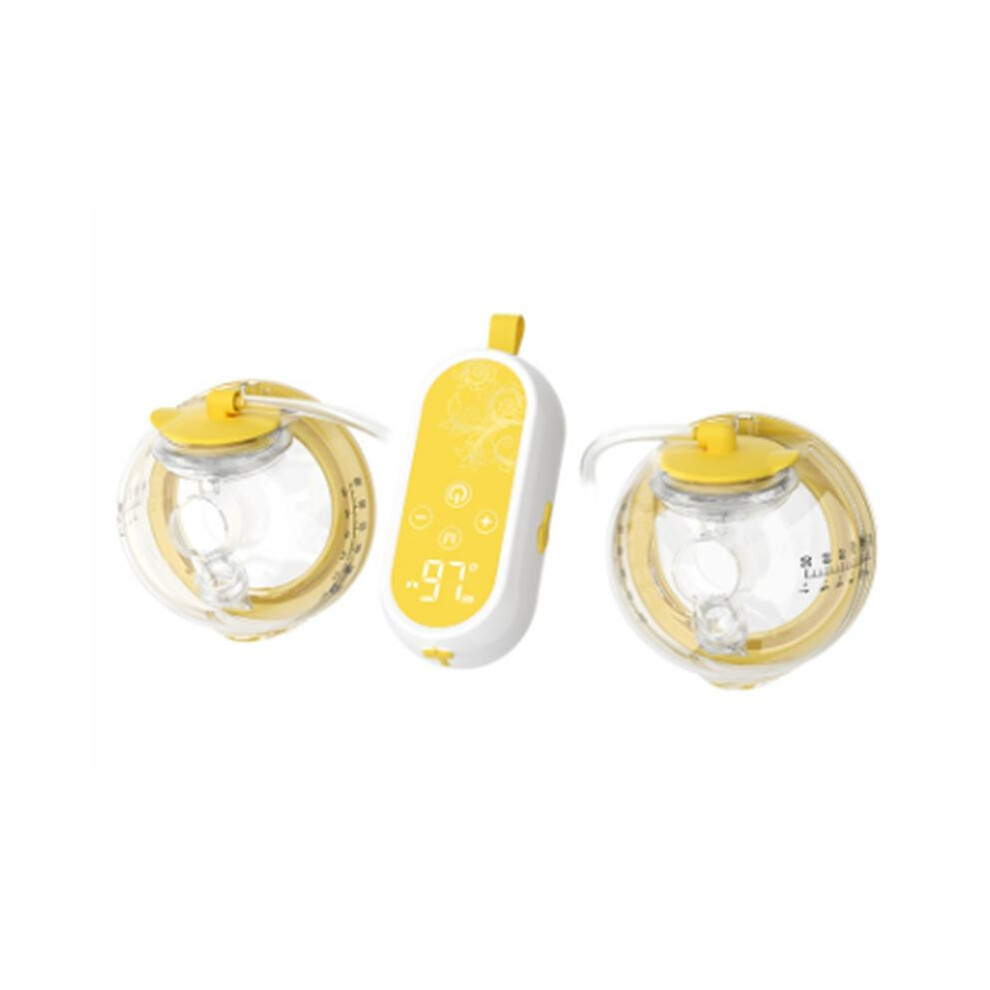 Electric Breast Pump Wireless Integrated Bilateral Breast Milk Pumping Hands-Free Massage Fully Automatic Breast Pump