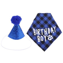 Hundegeburtstags Party ZubehöR, Haustier Geburtstagshut und Junge Doggy Geburtstags Bandana Satz