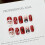 (XS) Santa Claus Glossy Press On Nails 3