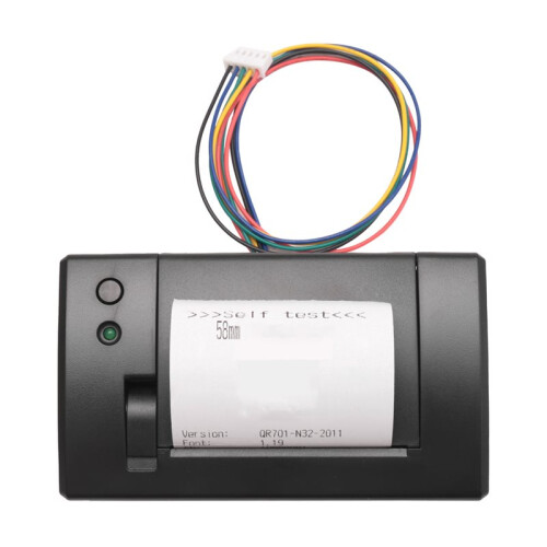 58mm Panel Embedded Thermal Printer with Interface TTL Use for Receipt Ticket ESC POS  Android 5V-9V QR701