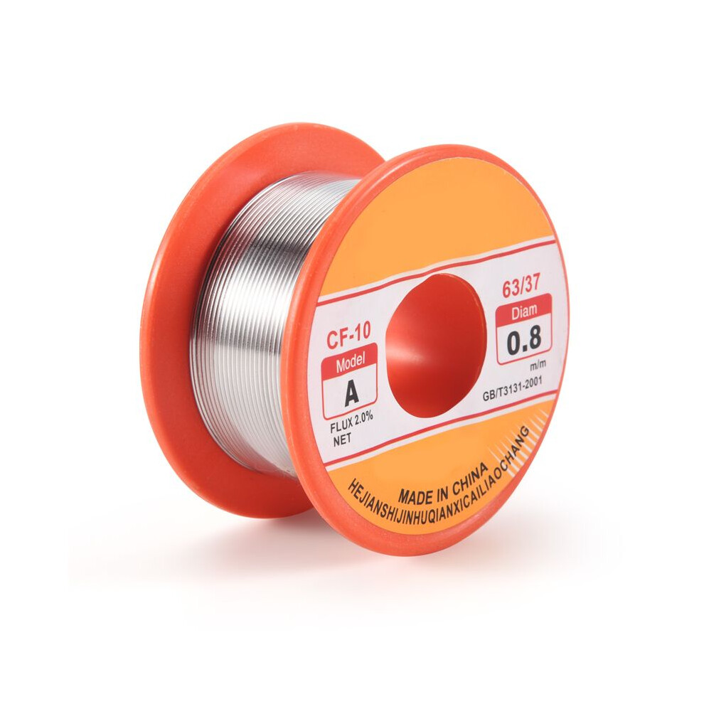 Tin Lead Solder Core Flux Soldering Welding Solder Wire Spool Reel 0.8Mm 63/37 6033669416619