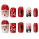 (XS) Santa Claus Glossy Press On Nails 5
