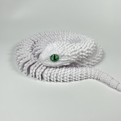 3D Viper Multi-Joint Rörlig 3D Snake Flexibel Ledad Figurmodell Presentgåva 3D Present B 2