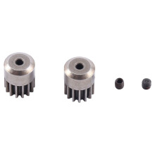 2 PeçAs Motor Gear PinhãO Gear 16392 para MJX Go 16207 16208 16209 16210 H16 H16H H16E H16P 1/16 PeçAs de ReposiçãO Do Carro RC