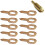 Car Body Repair Tool Kit Straight Pull Rings Pads Chuck Stud  Spot Welding Kit Slide Hammer Dent Pulling Miracle System 1