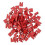 100Pcs 2.54MM Jumper Cap Open Type Shorting Cap Shorting Block Shorting Cap Socket Pin Header Connection Block,Red 1