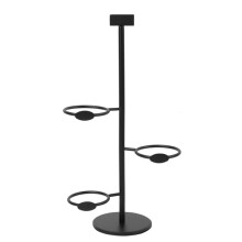 Iron Paper Cup Rack Useful Coffee Cup Display Rack Paper Cup Storage Container for Milk Tea Coffee Shop