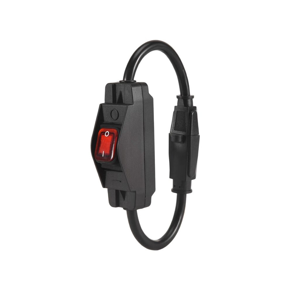 3 Prong Extension Cord With Waterproof 1875W Heavy Duty Extension Cord With 14Awg 1.5Ft, 1 Pack Us Plug 4712206607537