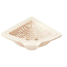 Panier D'Angle D'Évier en Silicone avec Vidange Automatique, Égouttoir et Panier de Rangement pour la Cuisine, Idéal pour les Déchets et Restes