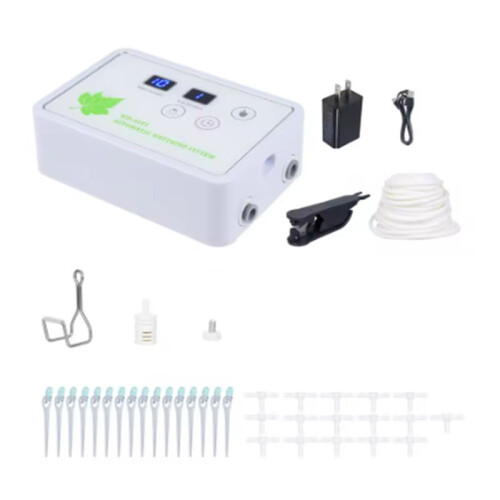 Automatic Watering System Timeable Plant Waterer Built-in Self-Priming Pump  Timed Watering Timer 2m 16 Potted (US) 1
