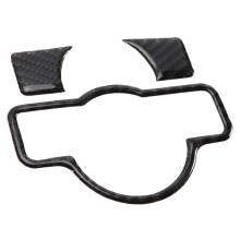 Carbon Fiber for - C Class W204 Inner Headlight Decorative Cover Trim