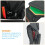 Percussion Backpack with Thickened Padding and Comfortable Straps for Durable Instrument Protection 4