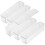 Office Stamp Storage Box 5 Pack Clear Plastic Organizer Container for Desk with Smooth Sliding Access 1
