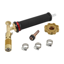 LPG Gas Torch Handle High Temperature Gold Silver Smelting Fire Torch Handheld Copper Aluminum Iron Welding Torch