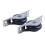 2 Pcs Nylon Single Axle Sliding Door Roller Window Sash Pulley Wheel 2