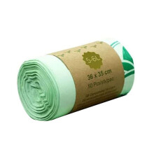 10L Compostable Trash Bags Biodegradable Kitchen Food Waste Bag, Corn Starch Garbage Bags ,Kitchen Scraps Bag