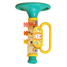 Niedliches Kinder-Trompeten-Spielzeug, Multifunktionales ABS-Blasinstrument in Blau