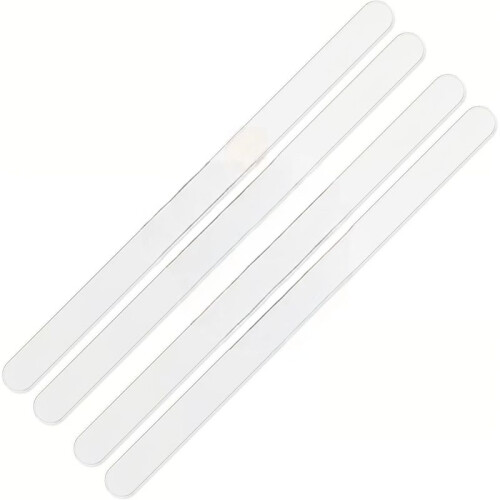 4PCS Replacement Strips for Bedsheet Holder, Replacement Straps Compatible with Most Lock Sheet Holders(Clear)
