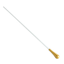 Goldene Metal-Leuchtstab für Orchester & Blasmusik, 30 cm