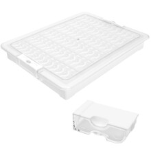 78 Tray Clear Bead Organizer Storage Box for Diamond Painting, Removable Lid Craft Case