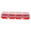 2pcs Plastic Screw Organizer with Lid, Compact MultiCompartment Storage Box for Screws and Nuts 1