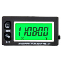 LCD Digitale Urenteller Toerenteller Motor Thermometer Vervangbare Klok voor Motorfiets ATV Marine Boot Benzinemotoren