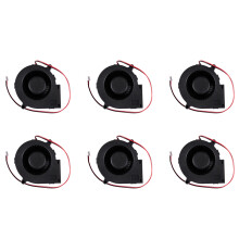 6 peças 75 mm X 30 mm  12 V 0,36 um 2 Pinos Computador PC Ventilador de Refrigeração