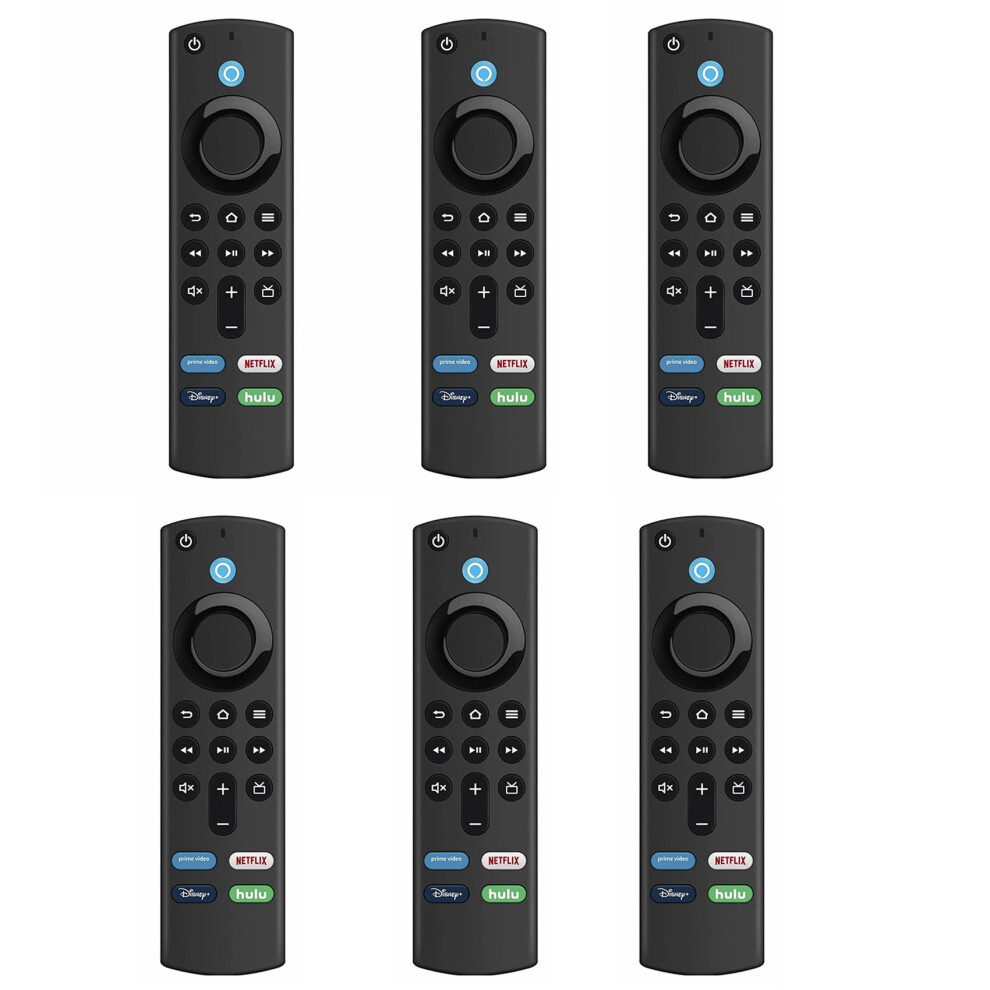 6X Replacement Voice Remote Control L5b83g Control For Amazon Fire Tv Stick 3Nd Gen Fire Tv Fire Tv Stick Lite 4K 4713147202256
