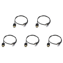 5X Pra 1.4 Macho para USB 2.0 Adaptador Conector Carregador Conversor Cabo Conversor