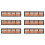 6X Plastic Abacus Arithmetic Abacus Kids Calculation Tool 17 Digits 1