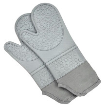 Multifunctional Silicone Oven Gloves Heat-Resistant and Waterproof Gloves, Suitable for Baking and Cooking.