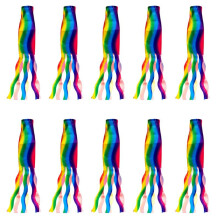 10X Rainbow Windsock Wind Streamer Flag Garden Camping Decoration Flag 70CM