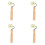 4X Rubber Seam Roller, Wallpaper Roller Sound Heat Insulation Mat Wallpaper Application for Processing Edges 1