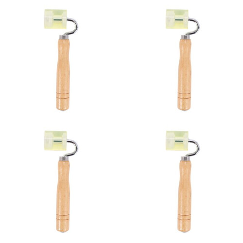 4X Rubber Seam Roller, Wallpaper Roller Sound Heat Insulation Mat Wallpaper Application for Processing Edges