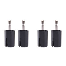 4Pcs String Winder Tuning Peg Puller Replace Electric Drill for Guitar Bass Repair Tool Kit
