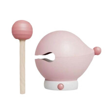 PVC Wooden Fish Tapping Light Cute and Press Light Multi-Color Dimming LED Light Table Lamp