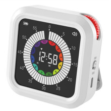 New Visual Timer for Student Learning Self-Discipline Management, Kitchen Baking Fitness Timer A