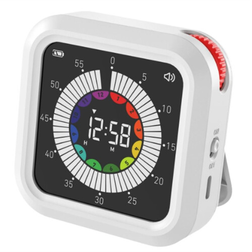 New Visual Timer for Student Learning Self-Discipline  Management, Kitchen Baking Fitness Timer A